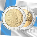 Finland 2 euro UNC 2010 - 150 Years Finnish Currency - Markka