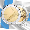 Finland 2 euro UNC 2011 - 200 Years National Bank