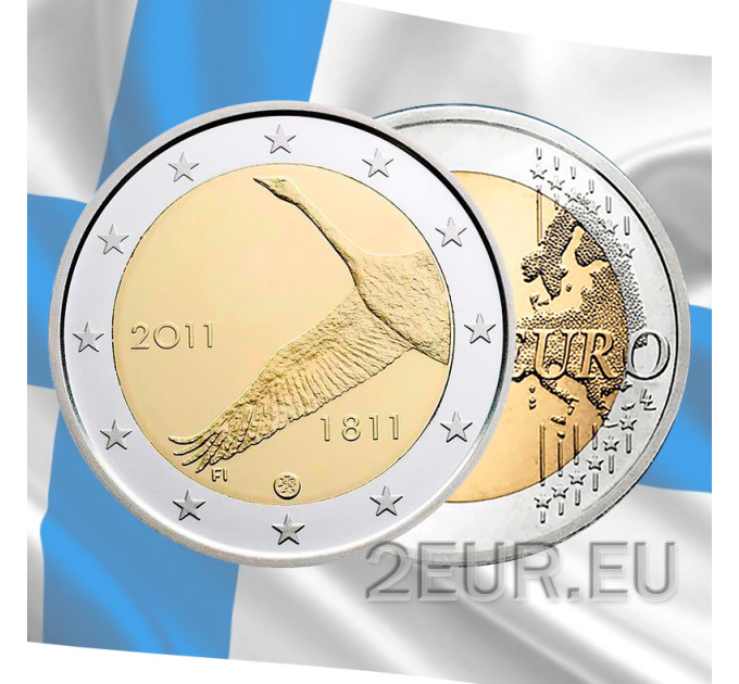Finland 2 euro UNC 2011 - 200 Years National Bank