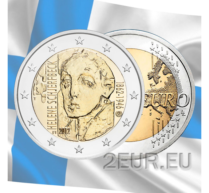 Finland 2 euro UNC 2012 - 150th Anniversary of the Birth of Helene Schjerfbeck