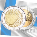 Finland 2 euro UNC 2016 - 90th Anniversary of the Death of Eino Leino