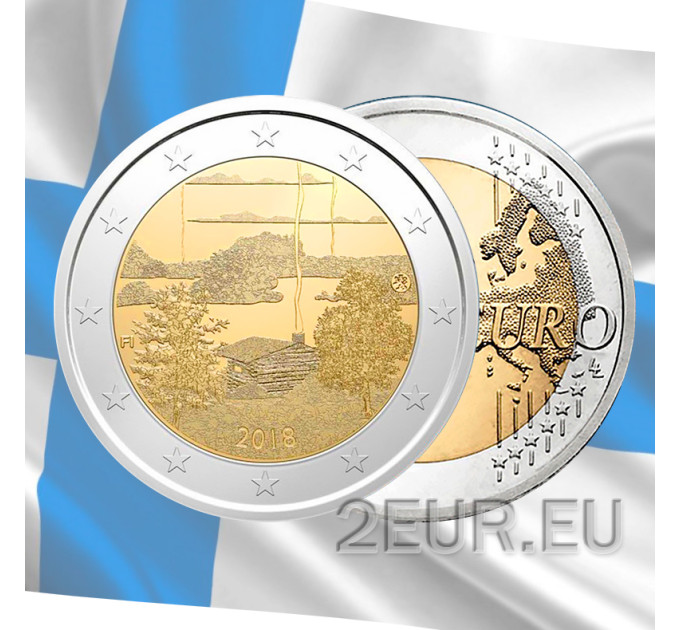 Finland 2 euro UNC 2018/2 - Finnish Sauna Culture