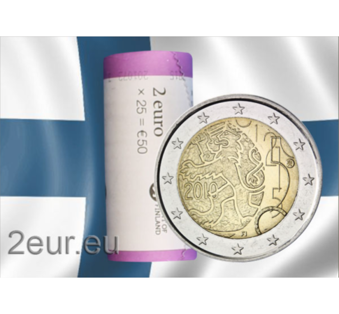 Finland 2 EURO ROL 2010 - 150 jaar Finse munteenheid - Markka