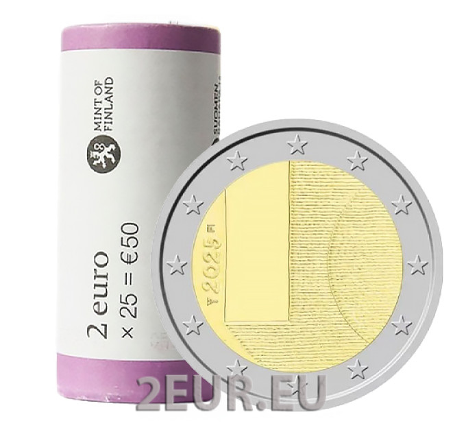Finland 2 EURO ROL 2025 - Staatsbezoeken van Finland – Diplomatie en buitenlands beleid