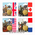 Frankrijk 1/4 euro UNC 2025 - 80e verjaardag van D-DAY – Juno-strand