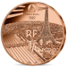 Frankrijk 1/4 euro UNC 2024 - Olympische Spelen 2024 Parijs - sport handbal