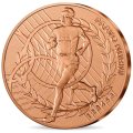 Frankrijk 1/4 euro UNC 2024 - Olympische Spelen 2024 Parijs - sport handbal