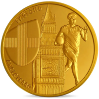 Frankrijk 1/4 euro UNC 2023 - Wereldkampioenschap Rugby Frankrijk 2023