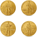 Frankrijk 1/4 euro UNC 2024 - 80e verjaardag van D-DAY – Juno-strand