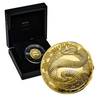 Frankrijk 50 euro Gouden munt Proof 2025 - Jaar van de Slang