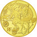 Frankrijk 50 euro Gouden munt Proof 2018 - De Grote Oorlog - Vrede