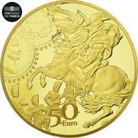 Frankrijk 50 euro Gouden munt Proof 2019 - De zaaier - De Germinal Franc