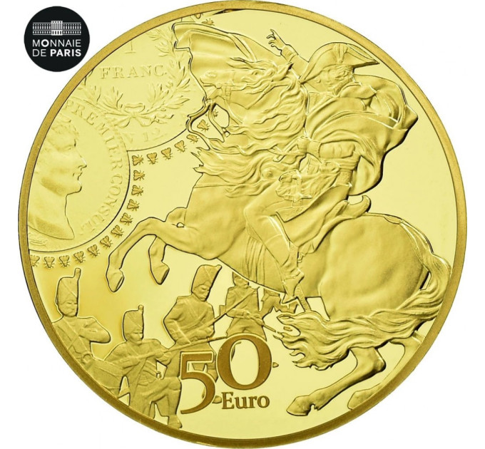Frankrijk 50 euro Gouden munt Proof 2019 - De zaaier - De Germinal Franc