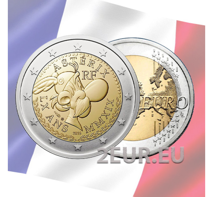 Frankrijk 2 euro UNC 2019 - 60 jaar Asterix
