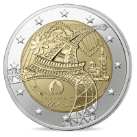 Frankrijk 2 euro UNC 2024 - Olympische en Paralympische Spelen 2024 in Parijs