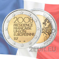 Frankrijk 2 euro UNC 2008 - EU-voorzitterschap