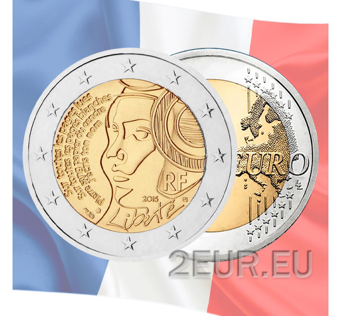 Frankrijk 2 euro UNC 2015 - 225e verjaardag van het Festival van de Federatie 1790
