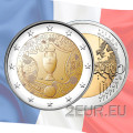 Frankrijk 2 euro UNC 2016 - UEFA Europees kampioenschap