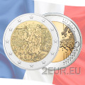 Frankrijk 2 euro UNC 2019 - 30 jaar sinds de val van de Berlijnse Muur