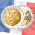 Frankrijk 2 euro UNC 2021 - 75 jaar sinds de oprichting van UNICEF