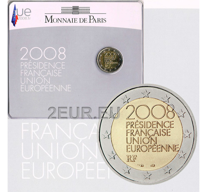 France 2 euro BU 2008 - EU Presidency