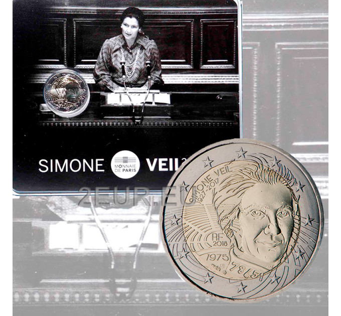 Frankrijk 2 euro BU 2018 - Simone Veil