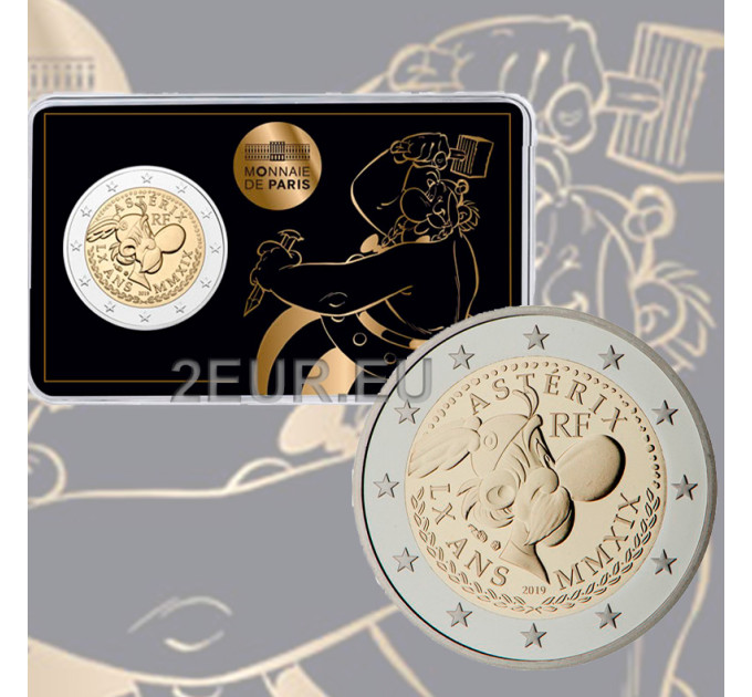 Frankrijk 2 euro BU 2019 - 60 jaar Asterix-Obelix