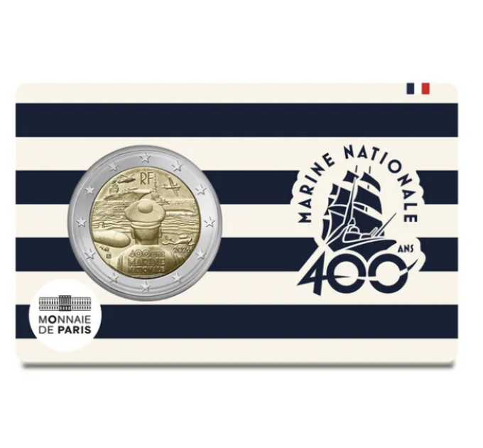 Frankrijk 2 euro BU 2026 - Franse marine