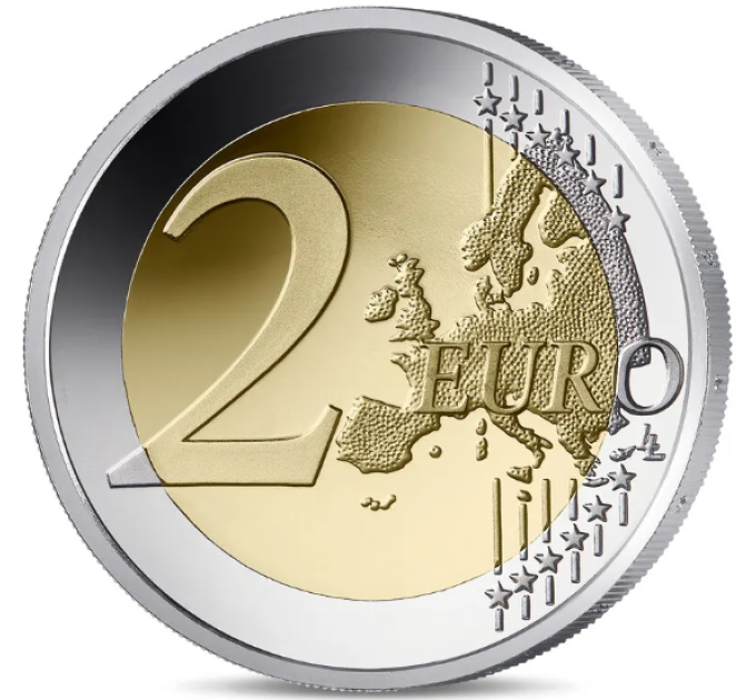 Frankrijk 2 euro Proof 2025 - Louvre Museum
