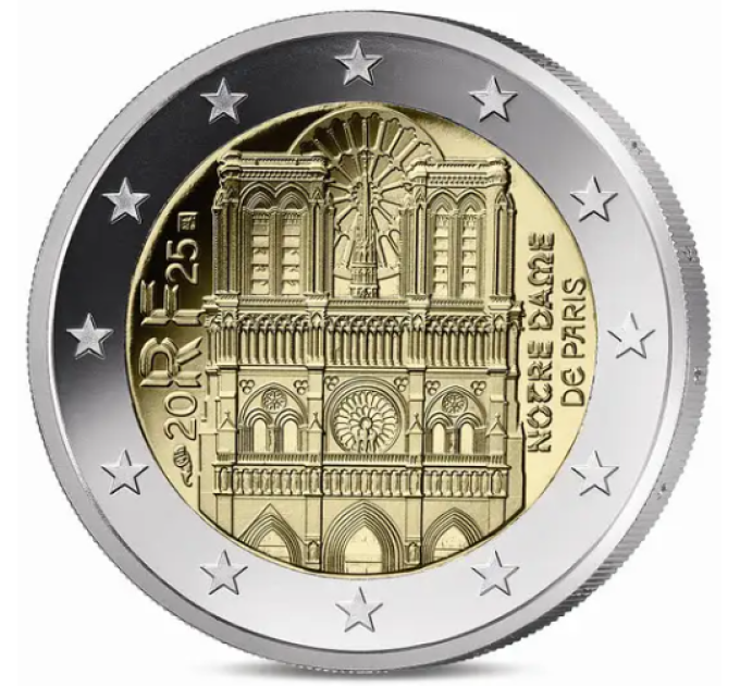 Frankrijk 2 euro Proof 2025 - Notre Dame