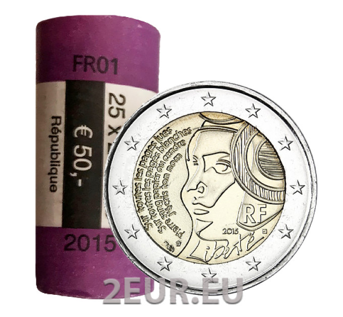 Frankrijk 2 EURO ROL 2015 - 225e verjaardag van het Festival van de Federatie 1790
