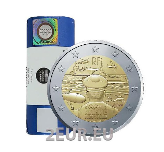Frankrijk 2 EURO ROL 2026 - Franse marine