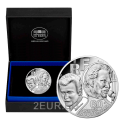 Frankrijk 10 euro zilveren munt Proof 2020 - Johnny Hallyday - 60 jaar herinneringen