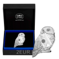 Frankrijk 10 euro zilveren munt Proof 2021 - De Uil Hedwig