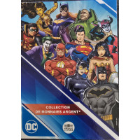 Frankrijk 10 euro zilveren munt 2025 - DC COMICS + Album
