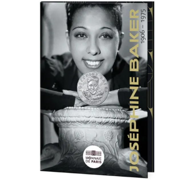 Frankrijk 10 euro zilveren munt 2025 - Josephine Baker