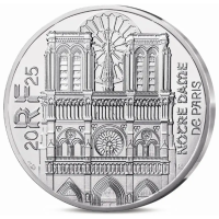 Frankrijk 10 euro zilveren munt 2025 - Notre-Dame de Paris