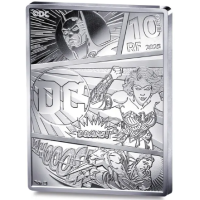 Frankrijk 10 euro zilveren munt Proof 2025 - DC Comics - Batman