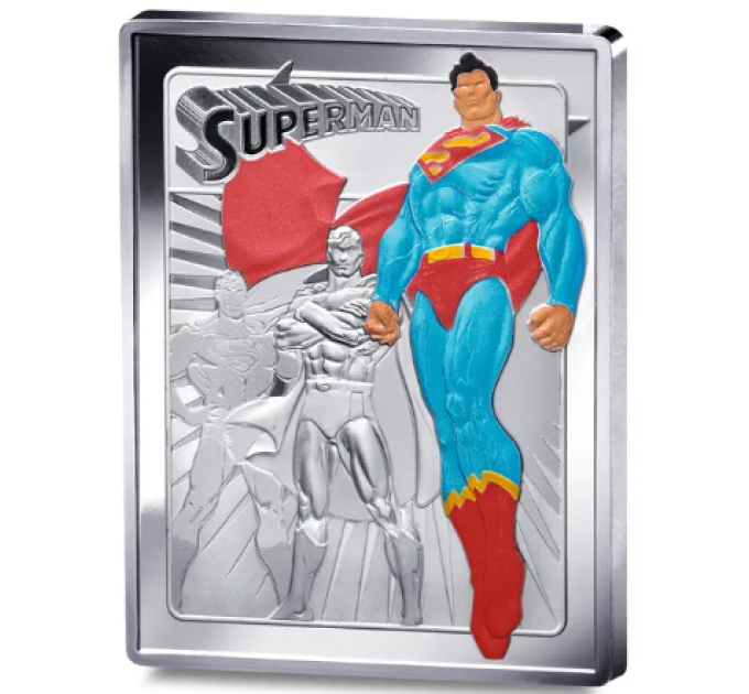 Frankrijk 10 euro zilveren munt Proof 2025 - DC Comics - Superman
