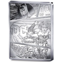 Frankrijk 10 euro zilveren munt Proof 2025 - DC Comics - Superman