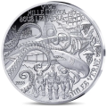 Frankrijk 10 euro zilveren munt Proof 2025 - De kunst van de pen – Twintigduizend mijlen onder zee