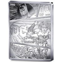 Frankrijk 10 euro zilveren munt Proof 2025 - DC Comics - Wonder Woman