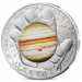 Frankrijk 10 euro zilveren munt 2025 - Een ruimtereis met Thomas Pesquet - Saturnus, Jupiter, Mars, Maan