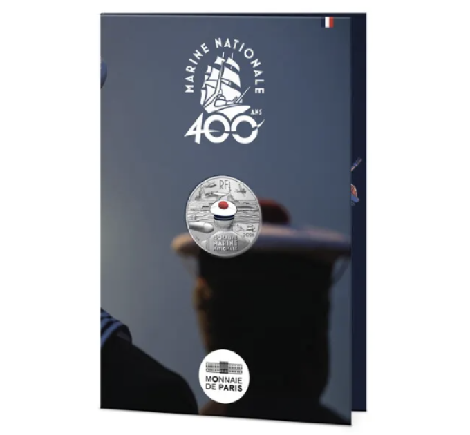 Frankrijk 10 euro zilveren munt 2026 - Franse marine
