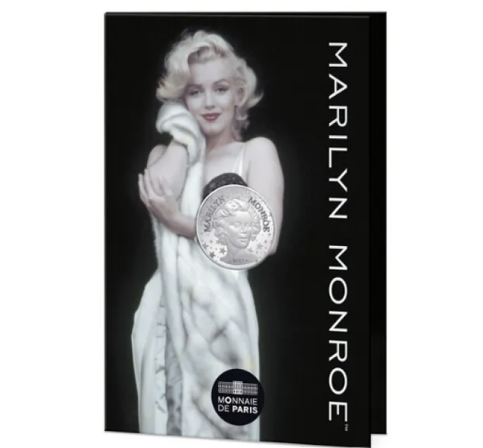 Frankrijk 10 euro zilveren munt 2026 - Marilyn Monroe