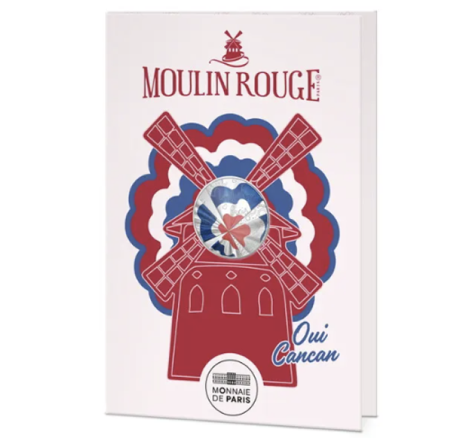 Frankrijk 10 euro zilveren munt 2026 - Moulin Rouge