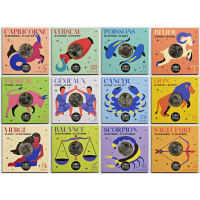 Frankrijk 5 euro munt 2026 - Tekens van de dierenriem
