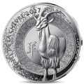 Frankrijk 10 euro zilveren munt Proof 2027 - Jaar van de Geit