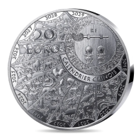 Frankrijk 20 euro zilveren munt Proof 2027 - Jaar van de Geit