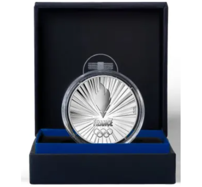 Frankrijk 10 euro zilveren munt Proof 2021 - FRANKRIJK OLYMPISCH EN PARALYMPISCH TEAM 